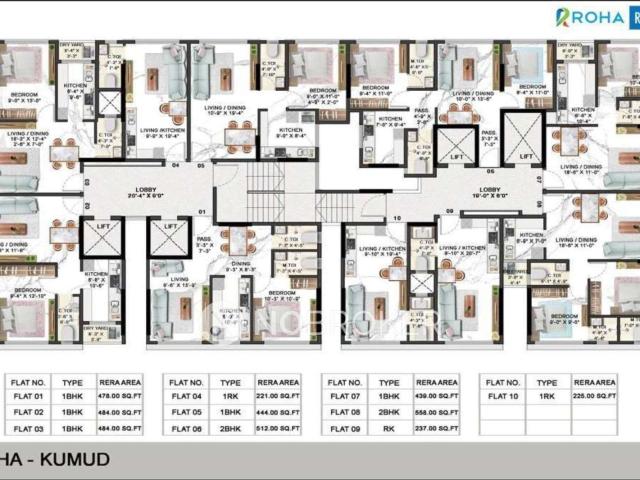 2 BHK Flat In Roha Vatika For Sale In Kurla East