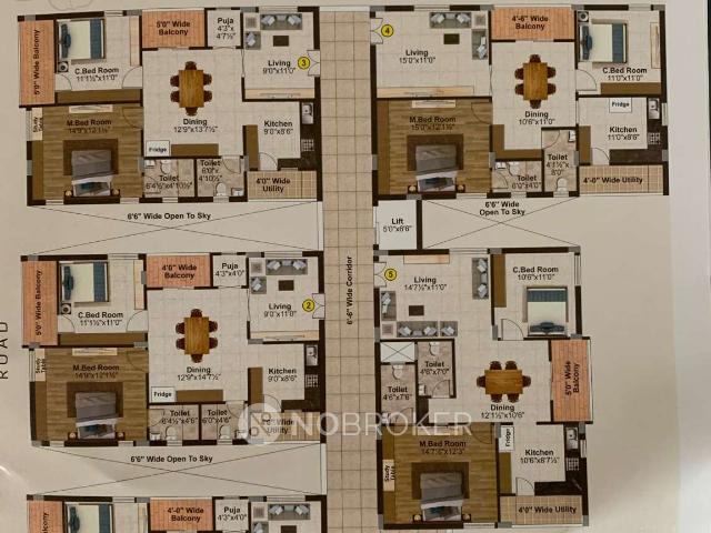 2 BHK Flat In Saket Community Hall For Sale In Saket