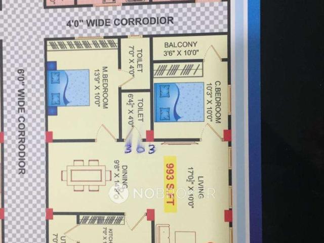 2 BHK Flat In Sai Keerthi Residency For Sale In Pragathi Na