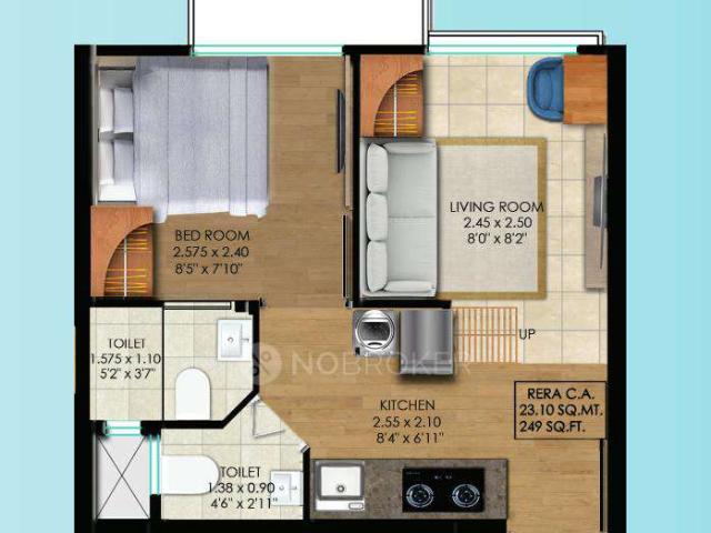 2 BHK Flat In Satellite Aarambh For Sale In Malad East