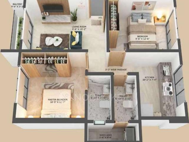 2 BHK Flat In Satyam Chopra Enclave For Sale In Kalyan West