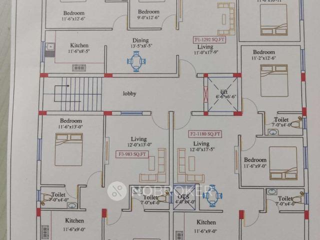 2 BHK Flat In Savithri Constructions For Sale In Savithri Consturctions Ganga