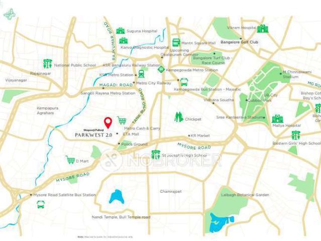 2 BHK Flat In Shapoorji Pallonji Parkwest For Sale In Binny