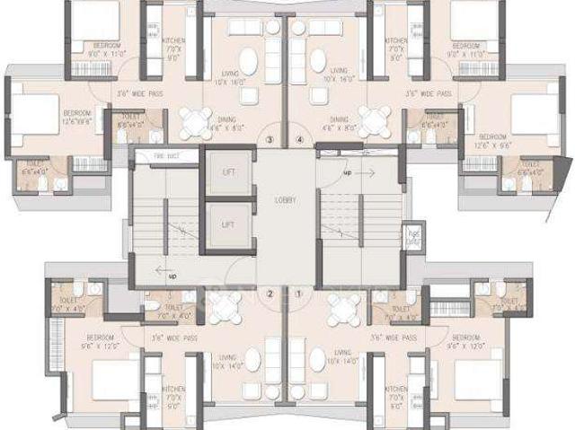 2 BHK Flat In Shree Shashwat For Sale In Mira Road