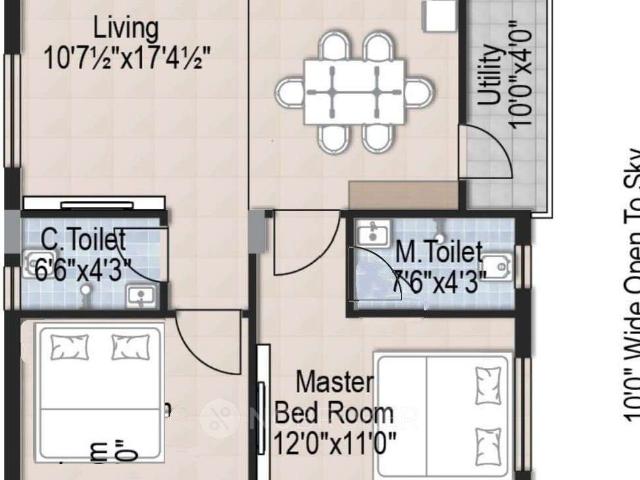 2 BHK Flat In Skyline Homes, Adibatla For Sale In Adibatla