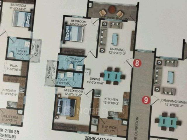 2 BHK Flat In Smr Vinay Iconia For Sale In Kondapur