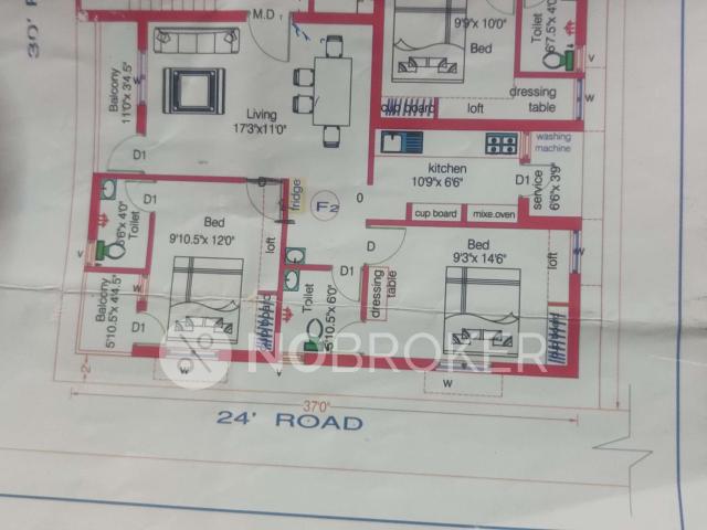 2 BHK Flat In Srimathi Apa For Sale In Kasturba Nagar