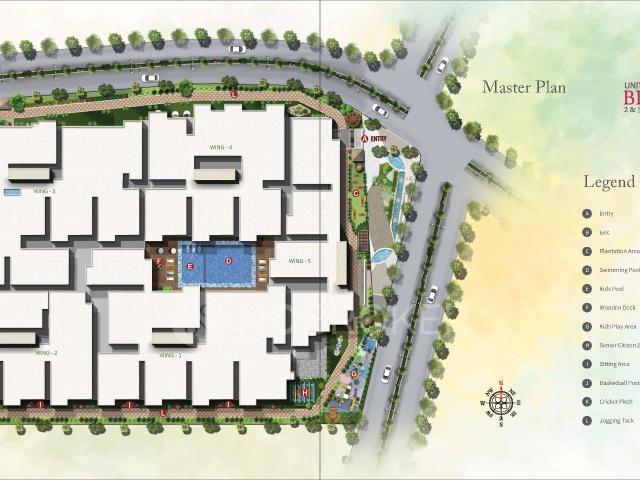 2 BHK Flat In United Blossom Whitefield, For Sale In Whitefield