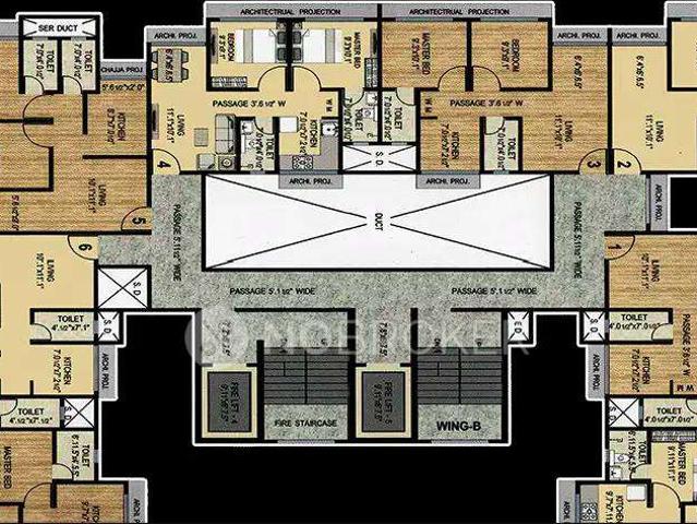 2 BHK Flat In Vastunirman Shreesha Heights For Sale In Kalyan West
