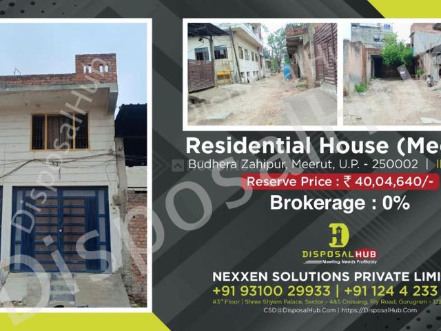 2 BHK Independent House in Fazalpur for resale Meerut. The reference number is 14954100