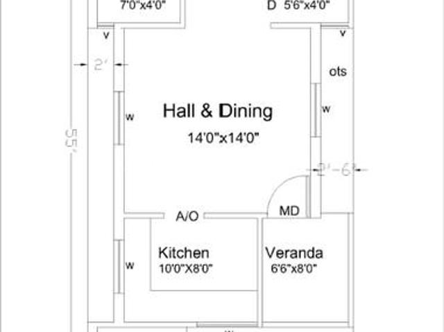 2 BHK Independent House in Maraimalai Nagar for resale Chennai. The reference number is 16722183