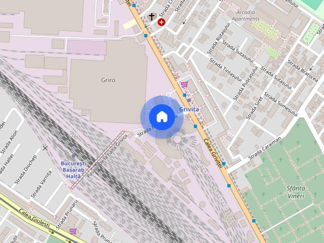 2 camere Victoriei | Domenii | Etaj 8 | 480€/lună