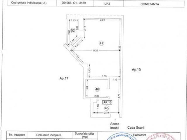 2 camere, apartament de vanzare Constanta judet, Tomis 2 8956 •