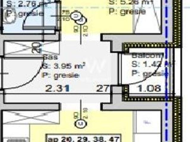 2 camere, apartament de vanzare Sibiu judet, Lazaret 9275 •