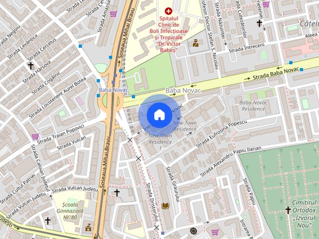 2 camere Baba Novac, etaj 1, balcon, pet friendly, langa IOR
