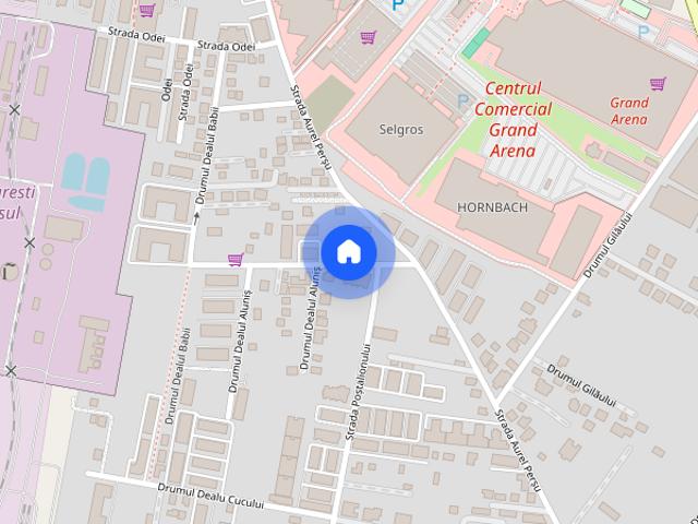 2 camere|Dealu Alunis, langa Grand Arena | centrala proprie
