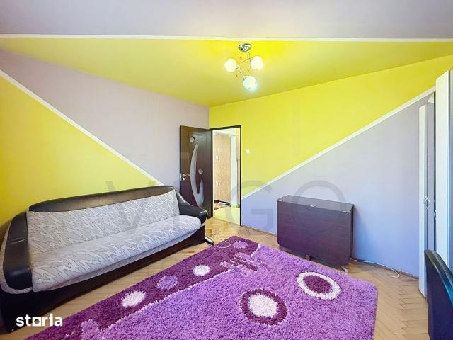 2 camere decomandate, 56 mp, balcon, in Manastur zona Pod Calvaria