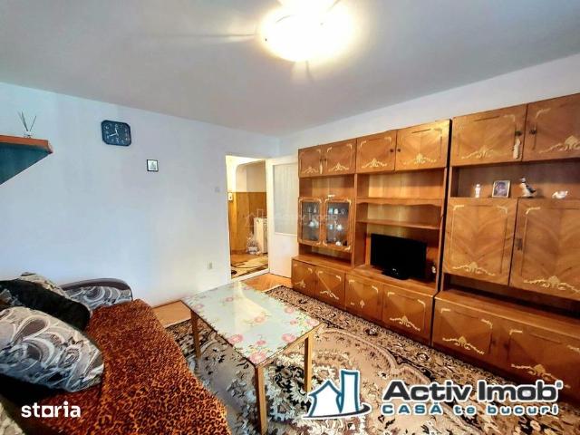 2 camere, etaj 1, 42 mp, boxa subsol, mobilat si utilat, Micro 14
