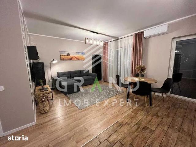 2 Camere | Living Open Space cu Bucatarie | Dormitor | Balcon | Gara/D