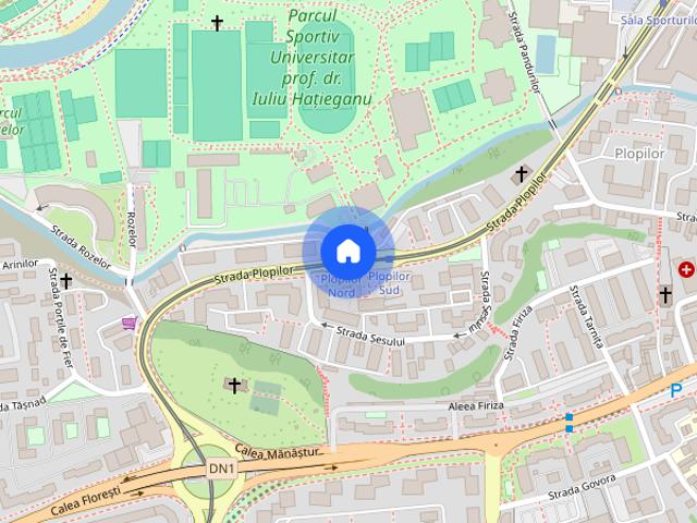 2 camere, LUX, AC, parcare, bloc nou, Plopilor Zona Parcul Rozelor