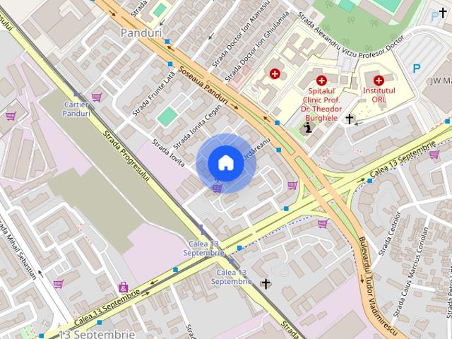 2 Camere | Marriott Panduri 13 Septembrie | Centrala Proprie