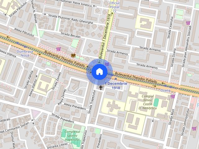 2 camere metrou 1 decembrie 1918 pet friendly