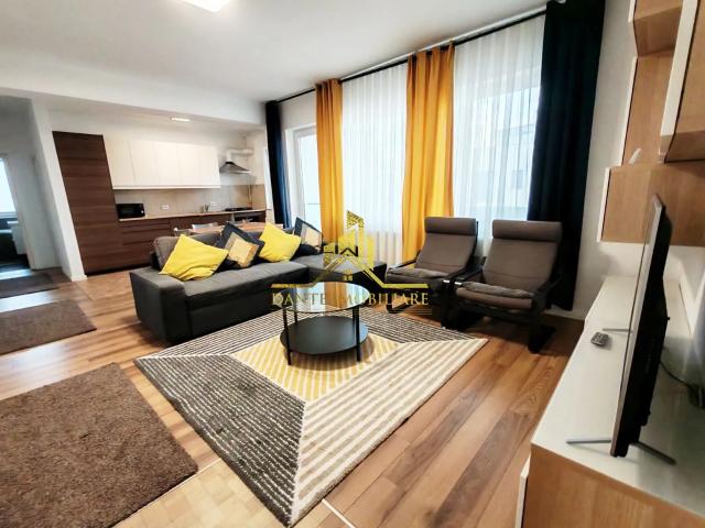 2 camere, mobilat modern, bloc nou, terasa, parcare, Buna ziua, LIDL