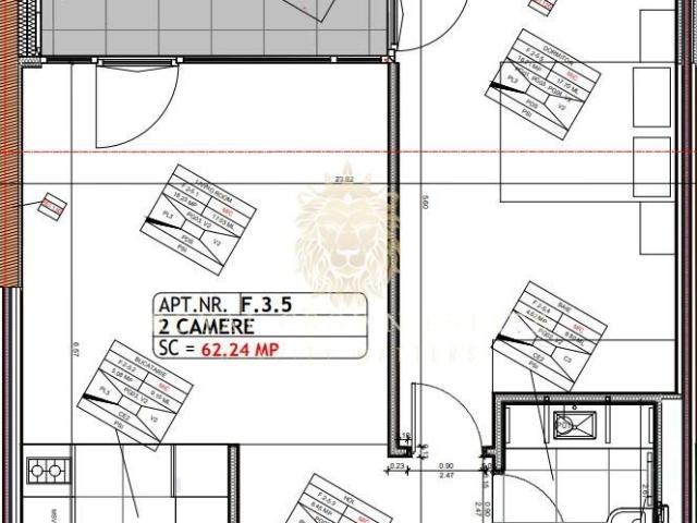 2 camere ONE Lake Club | Floreasca Aviatiei | Gata de mobilat
