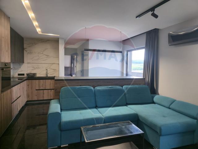2 camere plus birou, terasa 20mp, superfinisat, comision 0