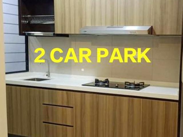 2 CAR PARKKITCHEN CABINET Nice View MRT Minest Residence Sentul KL