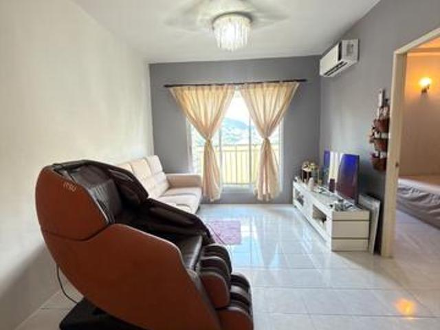 2 car parks Relau Vista Apartment 800sf high floor bigger balcony