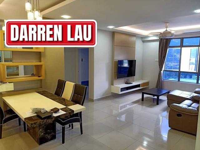 2 CARPARK ALL SEASONS PARK 1091sf FULL FURNISHED AYER ITAM FARLIM