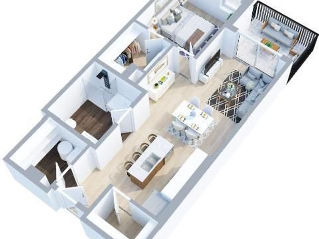 2 CH 1 SDB Gatineau $2,400 /mo