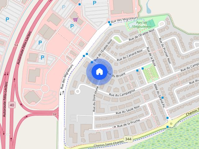 2 CH 1 SDB Terrebonne $2,100 /mo