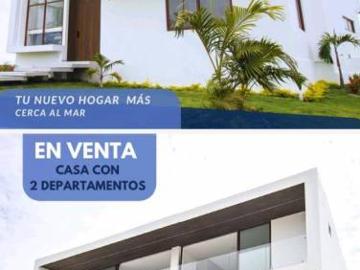 2 Departamentos exclusivos de venta en derechos y acciones en Jama/ Playa escondida