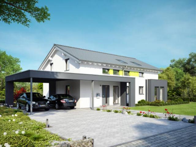 2 FH Tür an Tür mit Freunden oder Familie und doch für sich alleine! Zweifamilienhaus in ruhigem Wohngebiet inkl. Baugrundstück