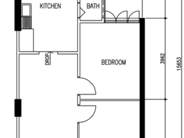 2 Holland Avenue HDB Apartment For Sale, $550,000, 2 Bed 1 Bath 785 sqft $701.00 psf