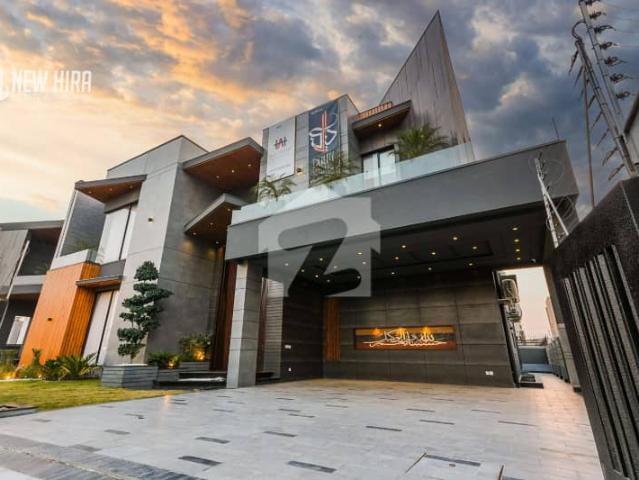 2 kanal modern fully furnished & home theatre with swimming pool top of line modern luxurious bungalow available for sale at prime location