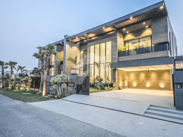 2 Kanal Brand New Full Basement Fully Furnished Facing 100 Fit Road Bungalow With Swimming Pool And Home Theater Lift Top Roof Gym For Sale In Phase 6