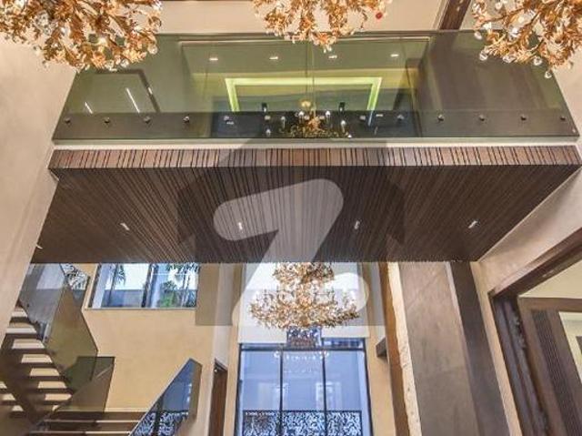 2 Kanal Brand New Full Basement Fully Furnished Facing 100 Fit Road Bungalow With Swimming Pool And Home Theater Lift Top Roof Gym For Sale In Phase 6 DHA Phase 6 Block C