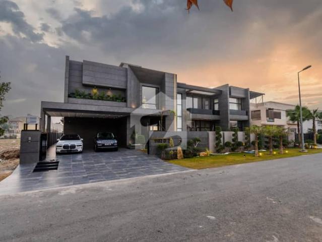 2 kanal brand new full furnished & full basement house for sale dha phase 6