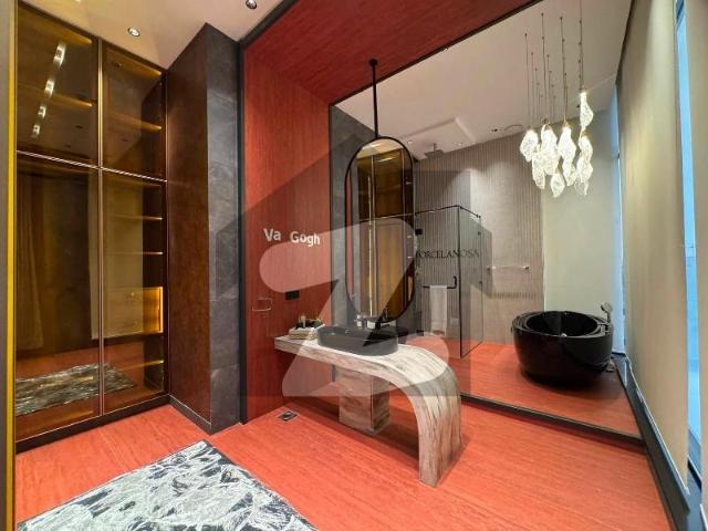 2 kanal brand new luxurious fully furnished bungalow located near dolmen mall in dha phase 6 Lahore 1 kanal Lawn and 1 kanal house DHA Phase 6