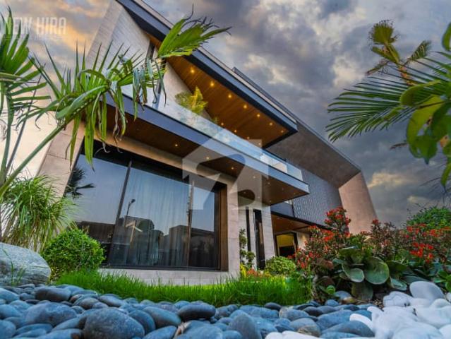 2 Kanal Brand New Luxury Ultra Modern Design Most Beautiful Full Basement Fully Furnished Home Theater Swimming Pool Bungalow For Sale at Prime Location of DHA Lahore Near To Park & Commercial Market
