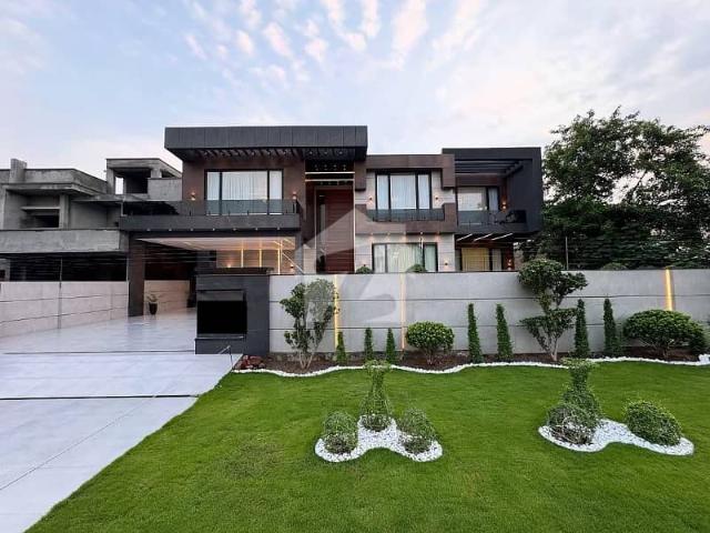 2 Kanal Brand New Luxury Ultra Modern Design Most Beautiful Full Basement Fully Furnished Home Theater Swimming Pool Bungalow For Sale at Prime Location of DHA Lahore Near To Park Masjid & Commercial Market