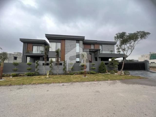 2 Kanal Brand New Luxury Ultra Modern Design Most Beautiful Full Basement Fully Furnished Home Theater Swimming Pool Bungalow For Rent At Prime Location Of DHA Lahore Near To Park Masjid & Commercial Market