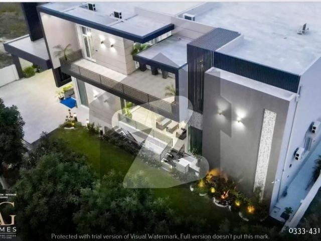 2 Kanal Brand New Luxury Ultra Modern Design Most Beautiful Full Basement Fully Furnished Home Theater Swimming Pool Gym Lift Bungalow At Prime Location Of DHA Lahore Near To Park Masjid &Amp  Commercial Market. Kfc & Tim Hortnos. DHA Phase 6 Block J