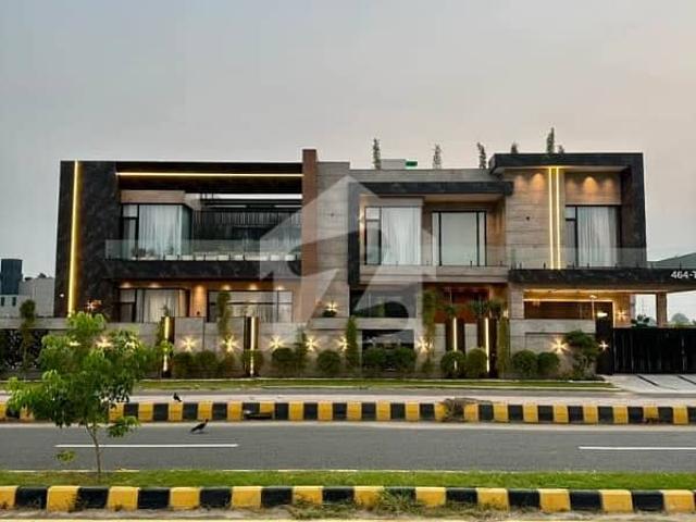 2 Kanal Brand New Luxury Ultra Modern Design Most Beautiful Fully Furnished Home Theater Swimming Pool Bungalow For Sale At Prime Location Of DHA Lahore Near To Park Masjid &Amp  Commercial Market