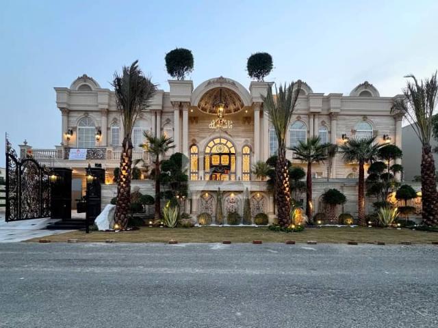 2 Kanal Brand New Spanish Design Most Beautiful Full Basement Fully Furnished Home Theater Swimming Pool GYM Lift Bungalow Roof Top Garden 25KV Solar Installed For Sale At Prime Location Of Dha Lahore Near Masjid & DHA Raya Fairways Commercial