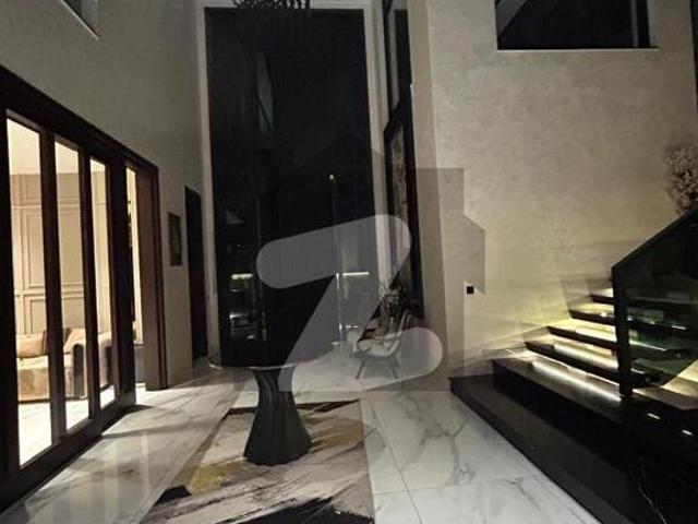 2 kanal elegant and fully furnished brand new bungalow is available in the best block of dha lahore | 3 servant quarters dha phase 1