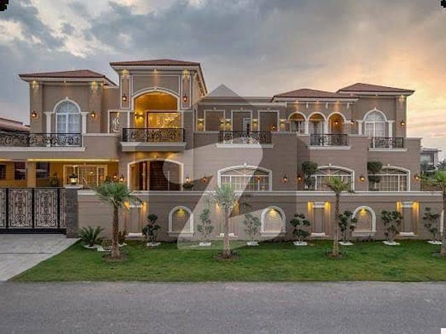 2 kanal elegant and fully furnished super hot located bungalow with swimming pool is available in the best block of dha lahore